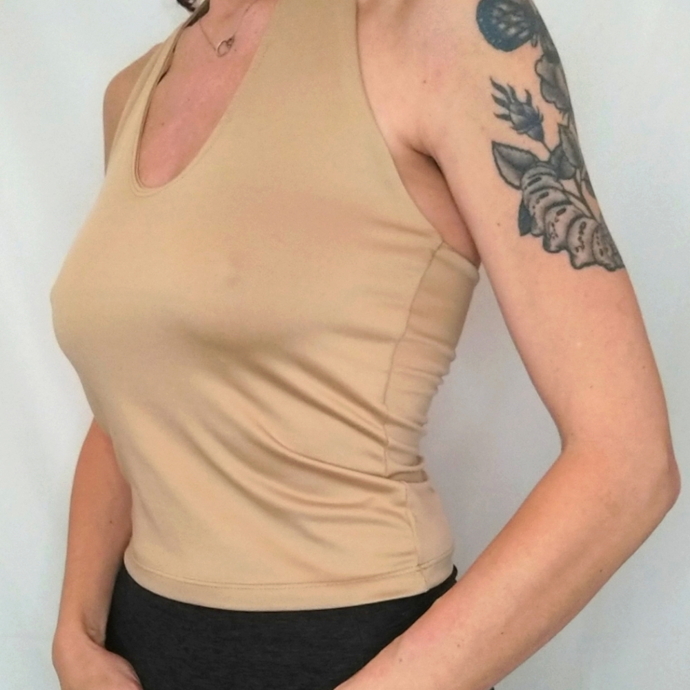 Beige Halter top Medium